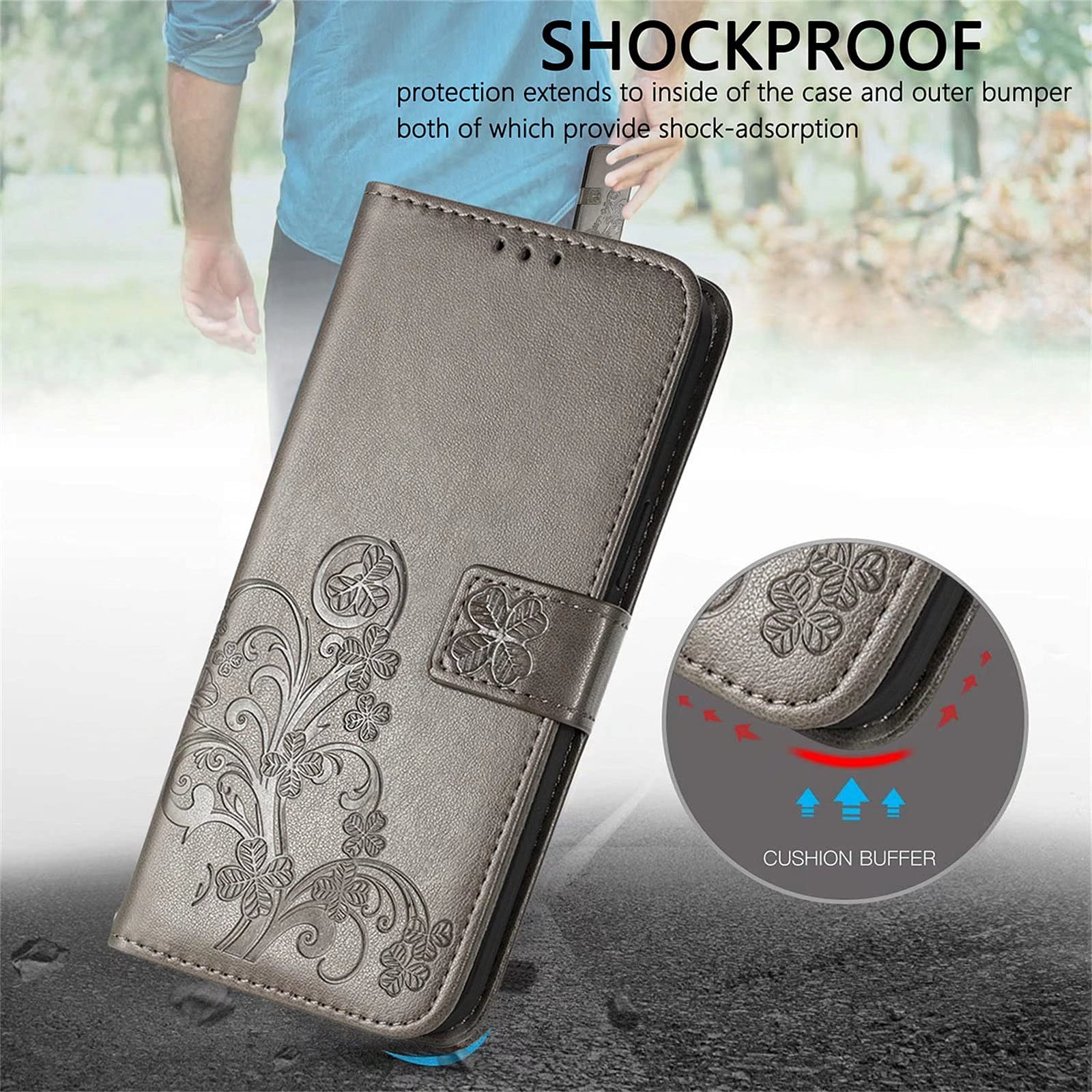 EASSGU Custodia per vivo X80 Pro (6.78 Inches) Flip Folio Cover EASSGU Custodia per vivo X80 Pro (6.78 Inches) Flip Folio Cover