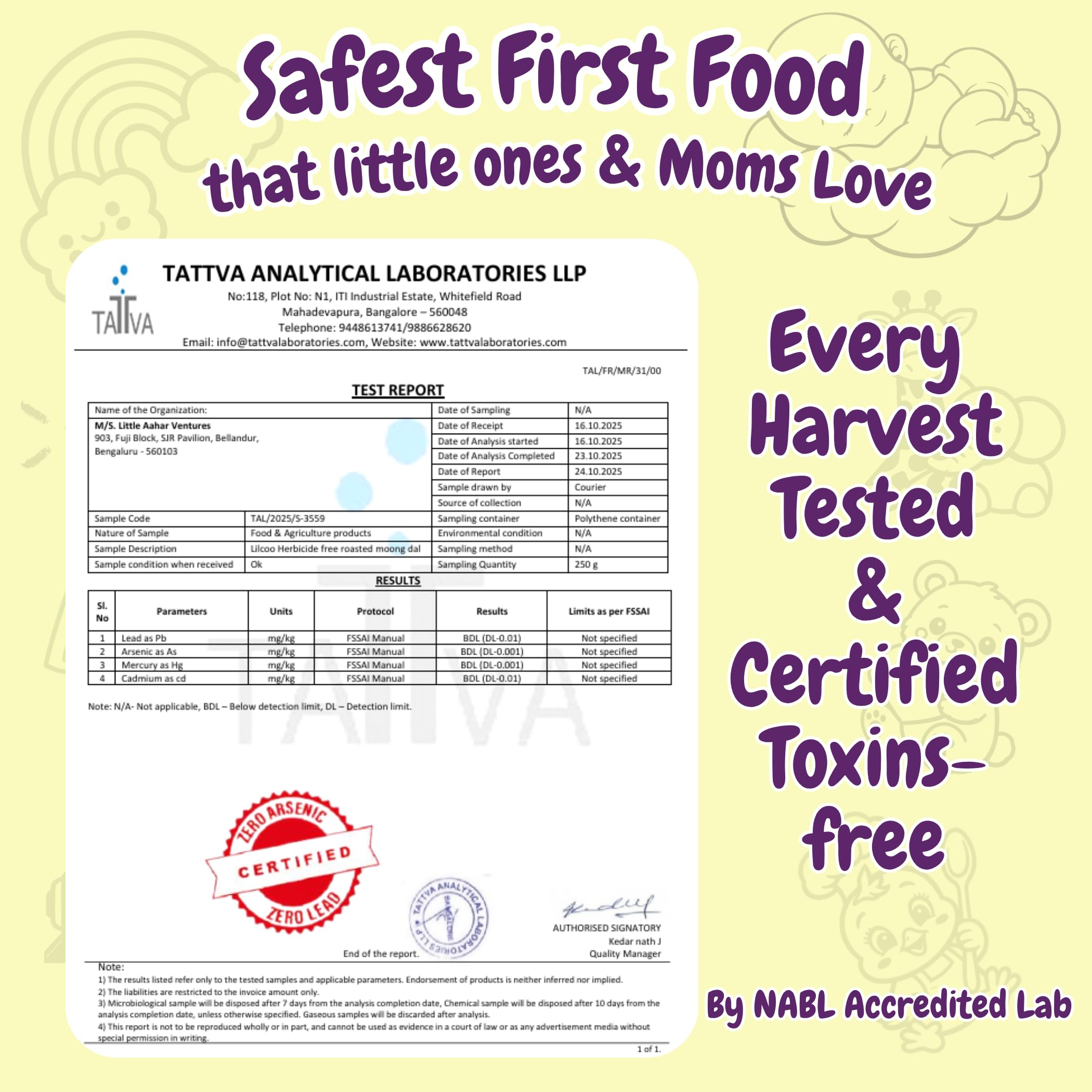 LilCoo Herbicide-Free Moong Dal | 10% More Protein | Paraquat-Free | Toxin-Free | Non-GMO Indigenous Seeds | Traditionally Hand-Harvested | 250g 1