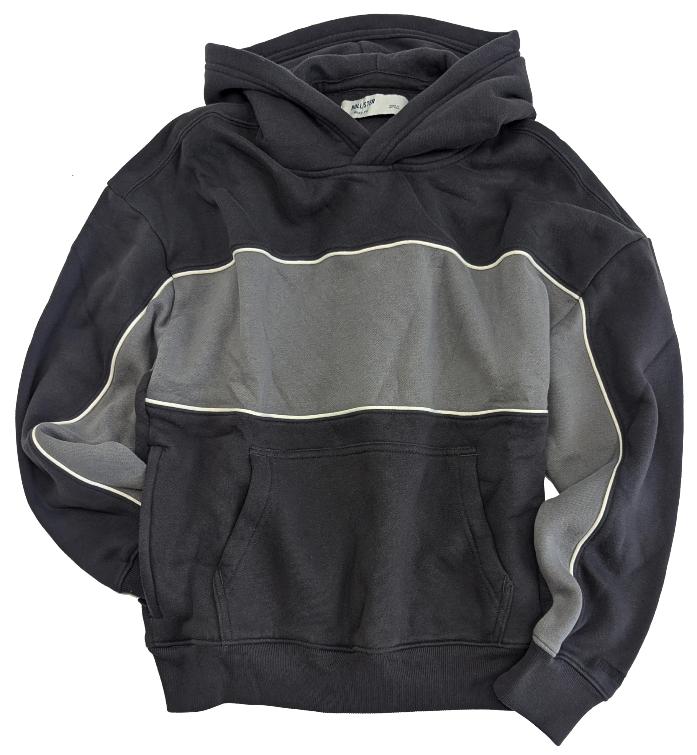 Hollister California Men's Soft Fleece Boxy Fit Hoodie HOM-23 - Picture 8 of 8