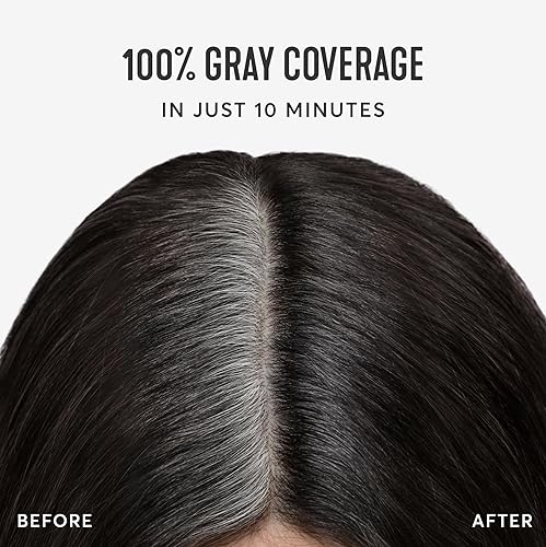 Miniatura 3 de Madison Reed Root Perfection - Retoque permanente de raíz, color marrón oscuro 4N Spoleto, 10 minutos para cobertura de raíces 100% grises, tinte