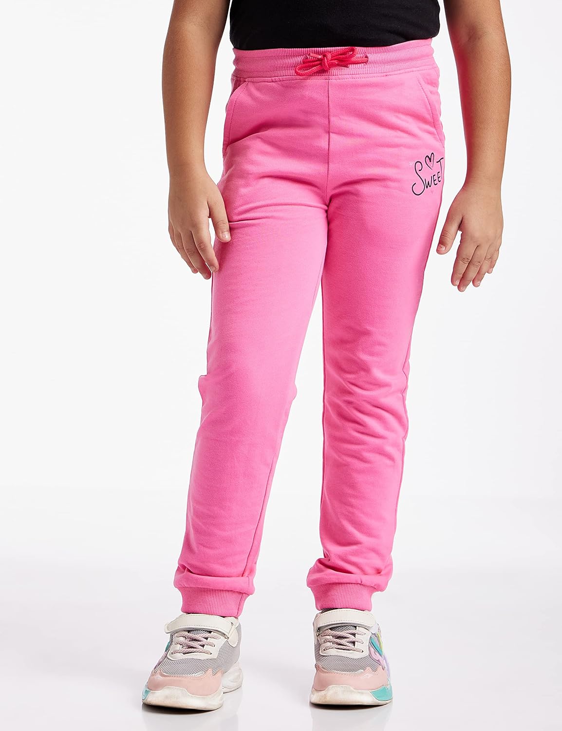 Amazon Brand - Jam & Honey Girl's Regular Joggers offers donot miss 2 Amazon Brand - Jam & Honey Girl's Regular Joggers offers donot miss