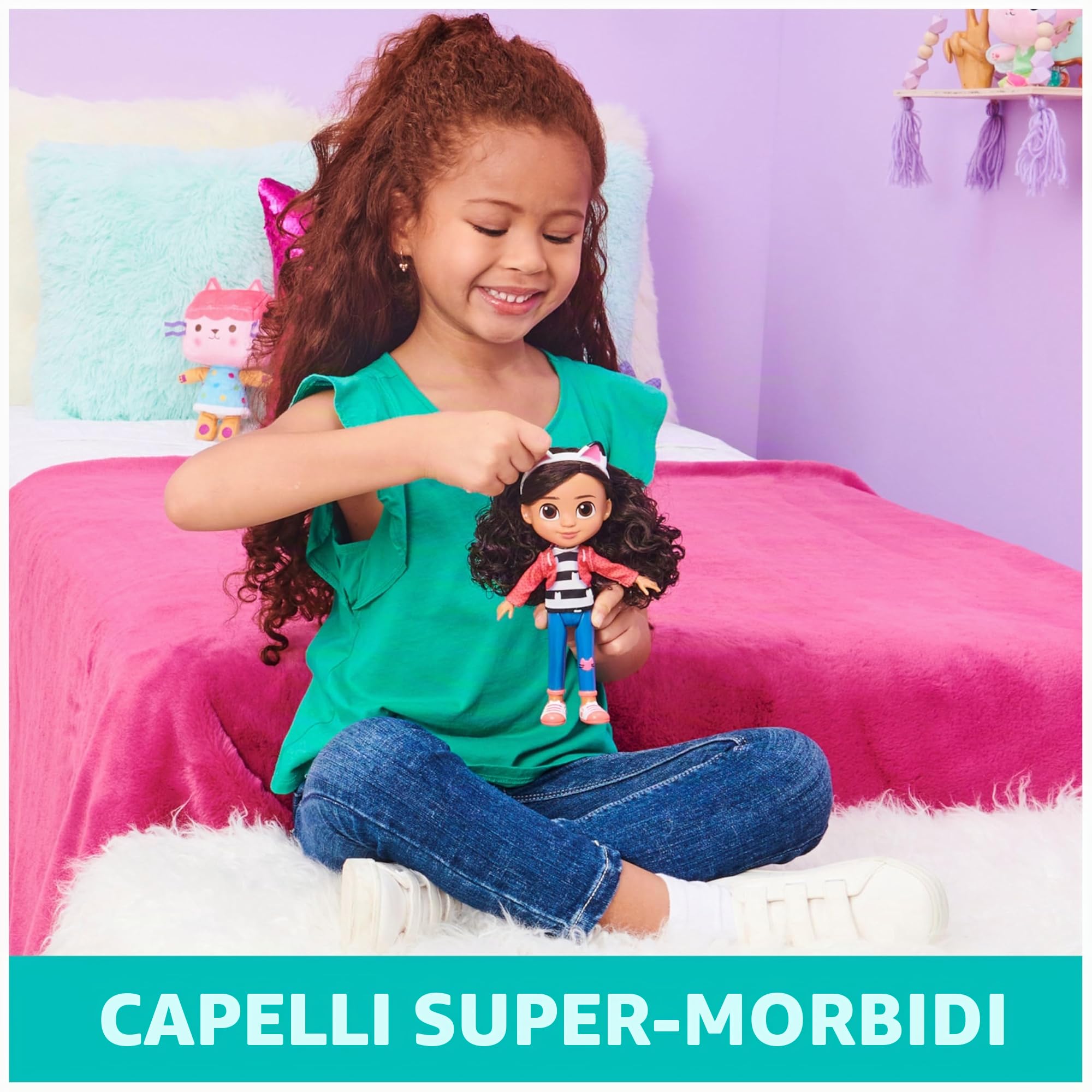 Gabby's Dollhouse, La bambola di Gabby, personaggio di Gabby, giochi per bambini dai 3 anni in su