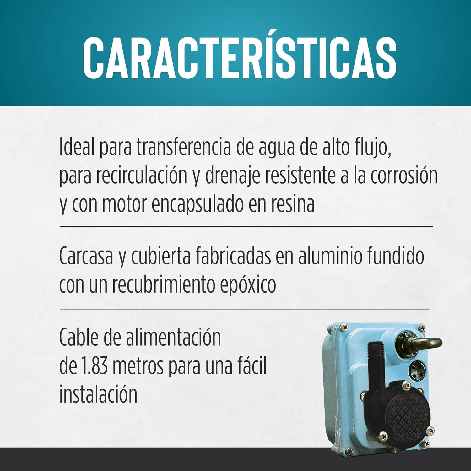 Little Giant 1-MA 1/200 Horsepower Small Submersible Oil-Filled Pump