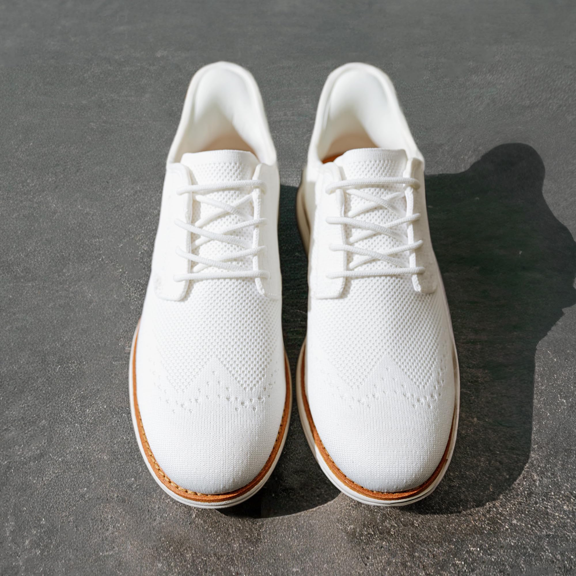 Bruno Marc Sneakers Eleganti Uomo in Mesh – Scarpe Casual Leggere Stringate Oxford Ideali per Camminare