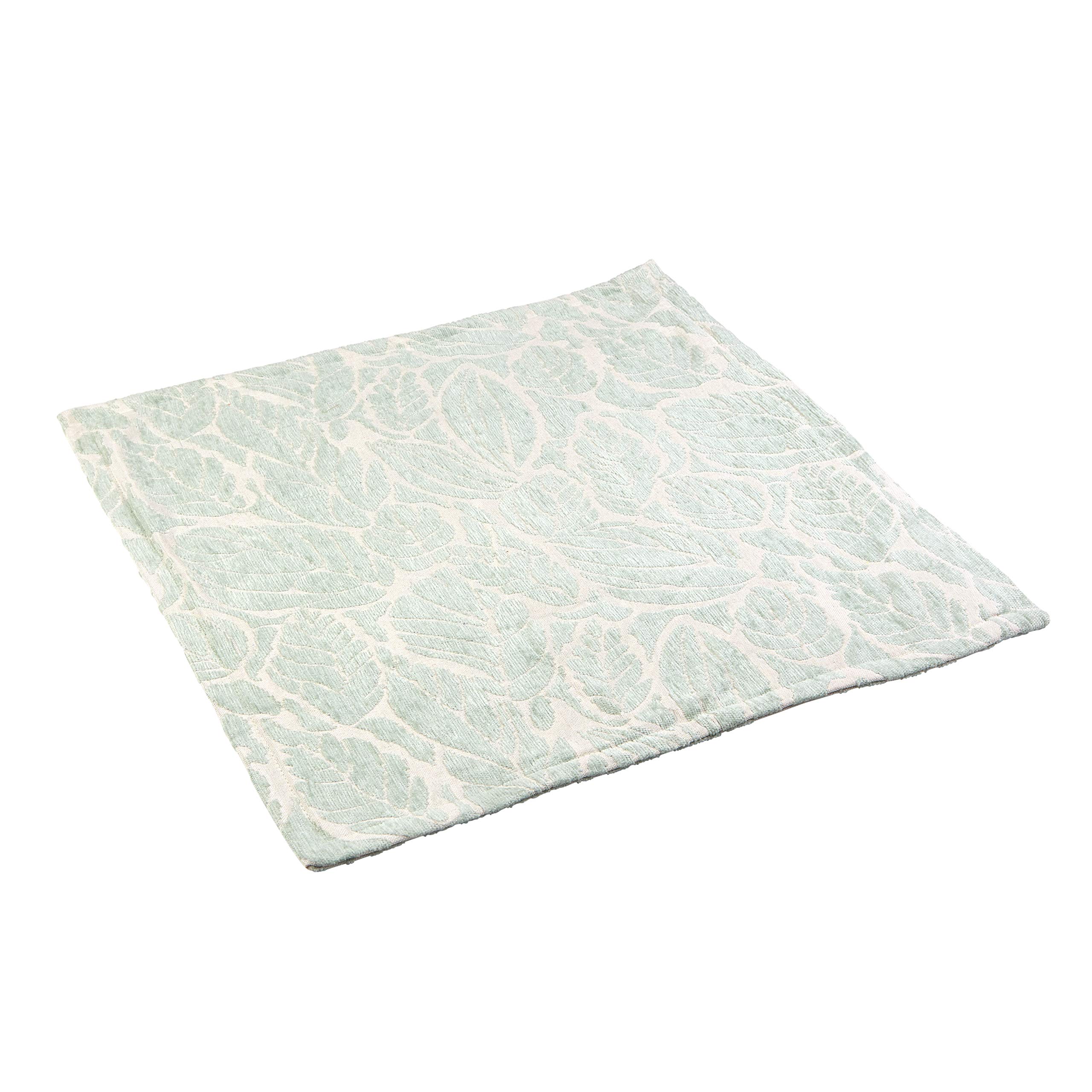 Klear Vu Katelyn - Juego de 2 Fundas de Almohada Decorativas de felpilla texturizadas, tamaño estándar, 20 x 20 Pulgadas, Color Verde
