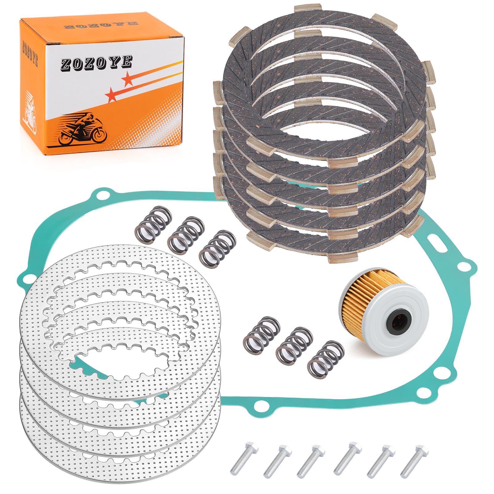 巻物 103 Amazon.com: Heavy Duty Clutch Kit w/Gasket Springs for Kawasaki