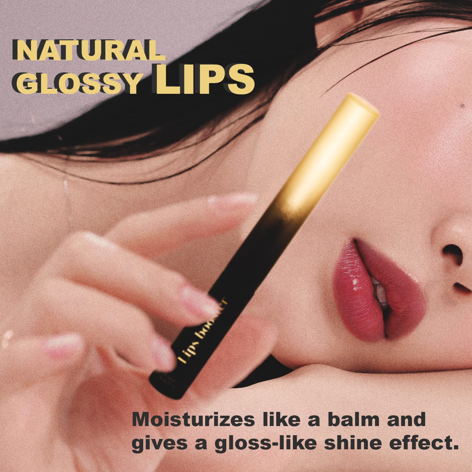 Simon & Tom Lips Booster - Hydrating, Anti Aging Lip Plumping Lip Gloss with Natural CHILLI PEPPER Volumizing Complex. 0.14 oz.