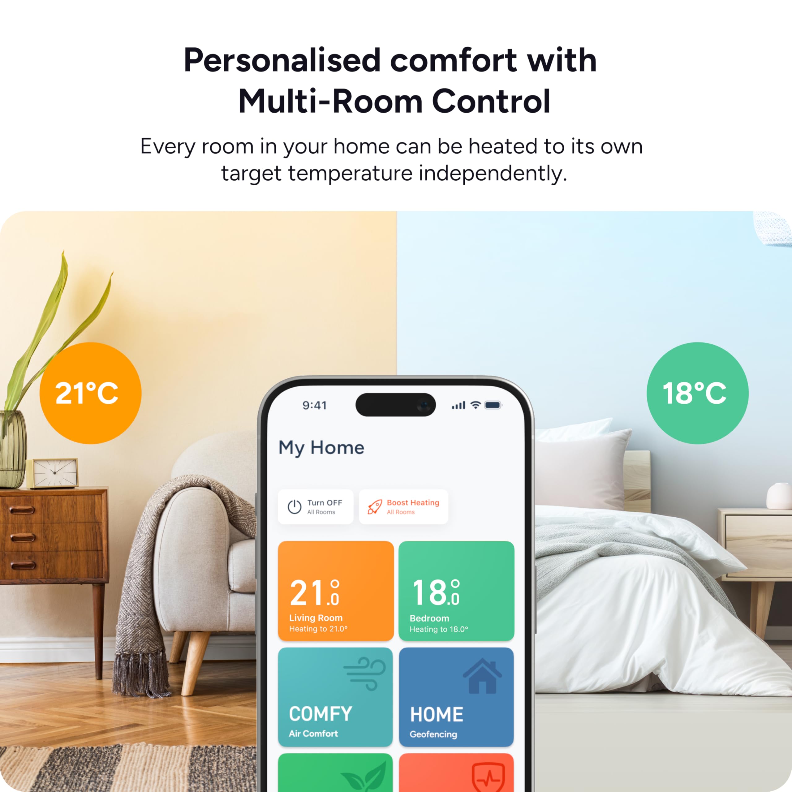 tado° Termostat grzejnikowy Smart Radiator Thermostat X – zestaw startowy z Bridge