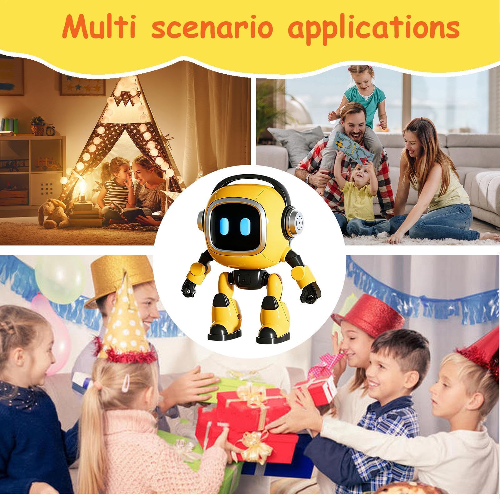 Générique Robot Intelligenza Artificiale | Apprendimento Intelligente Interattivo Educativo | Robot Intelligente Alimentato da L IA | per Adulti Ragazzi Ragazze Compleanno Feste Vacanze