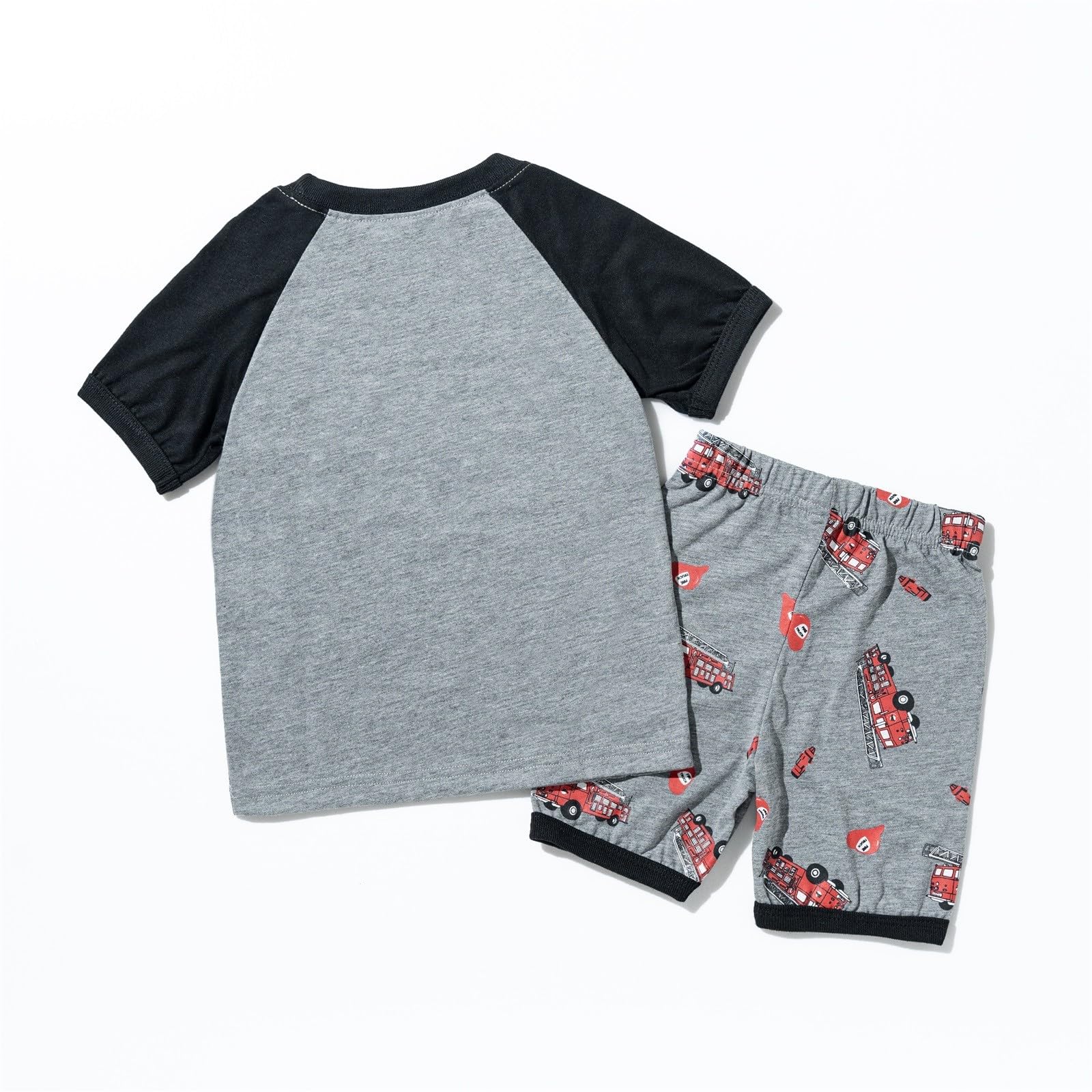 Générique Ensemble de Pyjama Garçon, Ensembles pour garçons Actifs de 2 à 8 Ans Tenue décontractée avec imprimé Dinosaure Ensemble Confortable pour Le Printemps et l'été vêtements pour Les Loisirs