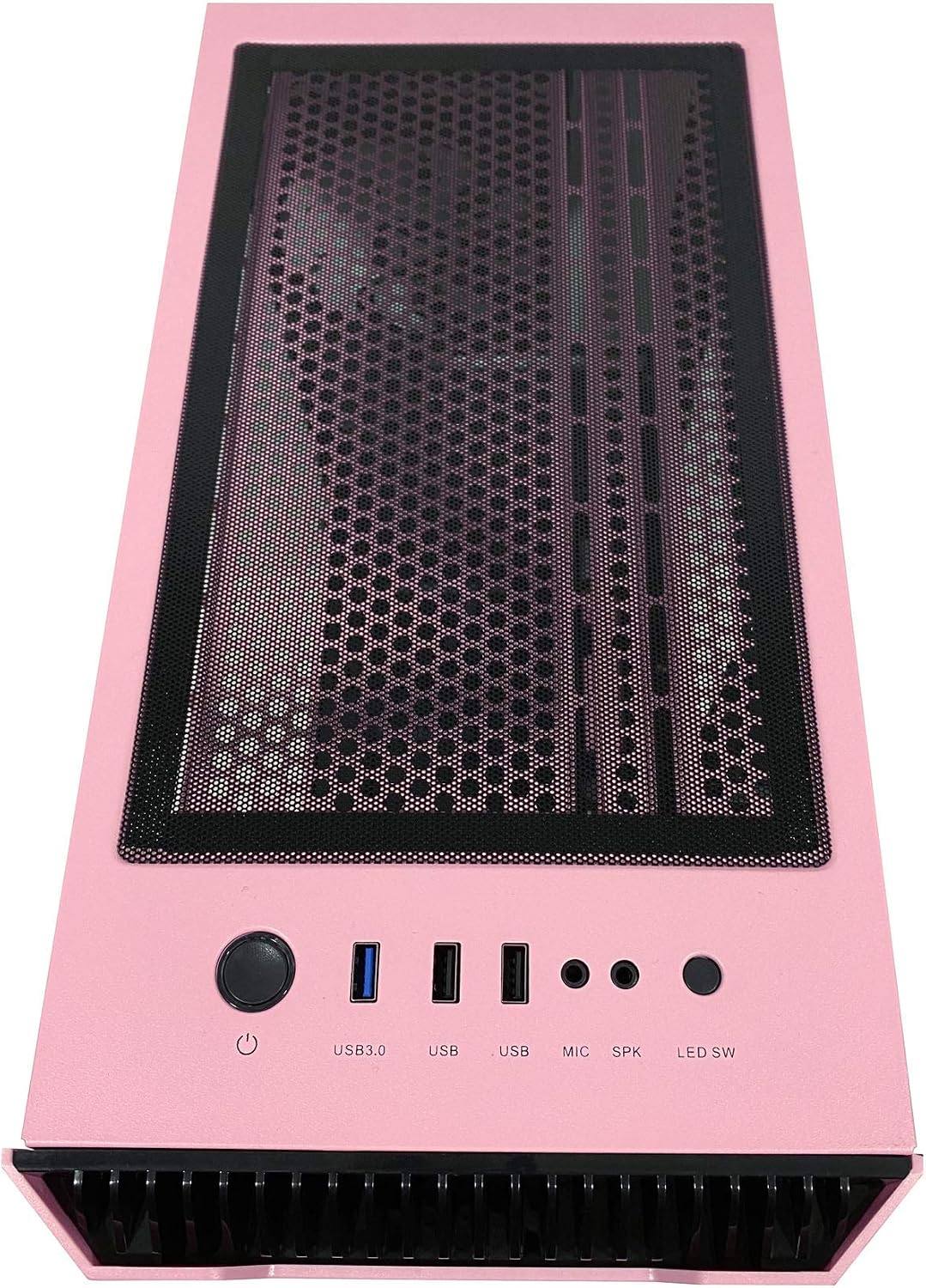 Bеѕt Cуbеr Dеаlѕ 🔥 Apevia ENZO-PK Mid Tower Gaming Case with 1 x Tempered Glass Panel, Top USB3.0/USB2.0/Audio Ports, 1 x Black/White Fan, Pink Frame Blасk Frіdау - 60% оƒƒ Apevia ENZO-PK Mid Tower Gaming Case with 1 x Tempered Glass Panel, Top USB3.0/USB2.0/Audio Ports, 1 x Black/White Fan, Pink Frame