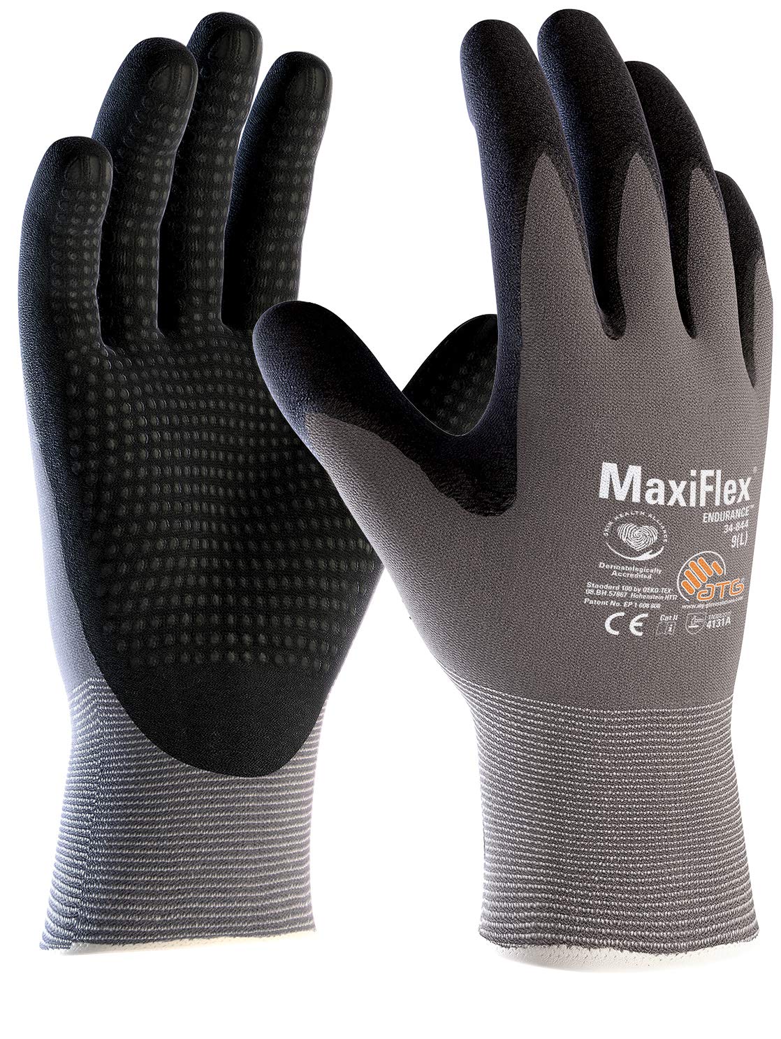 MaxiFlex 2442XL10 Lot de 10 gants de travail Endurance Taille XL