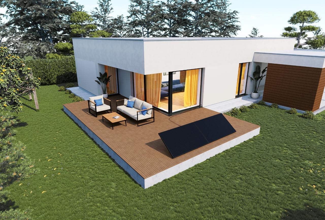 Inverter EZ1-M, 600 W/800 W, aggiornabile, con WiFi integrato e monitoraggio Bluetooth, micro inverter per impianto elettrico da balcone (EZ1-M-800 W)