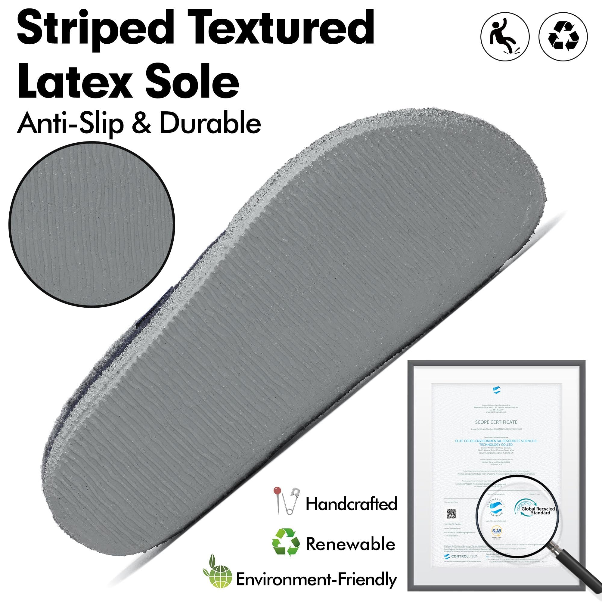 Mishansha Pantofole Feltro Invernali Ciabatte Casa Comode Scarpe da Casa per Uomo Donna Gr.36-48