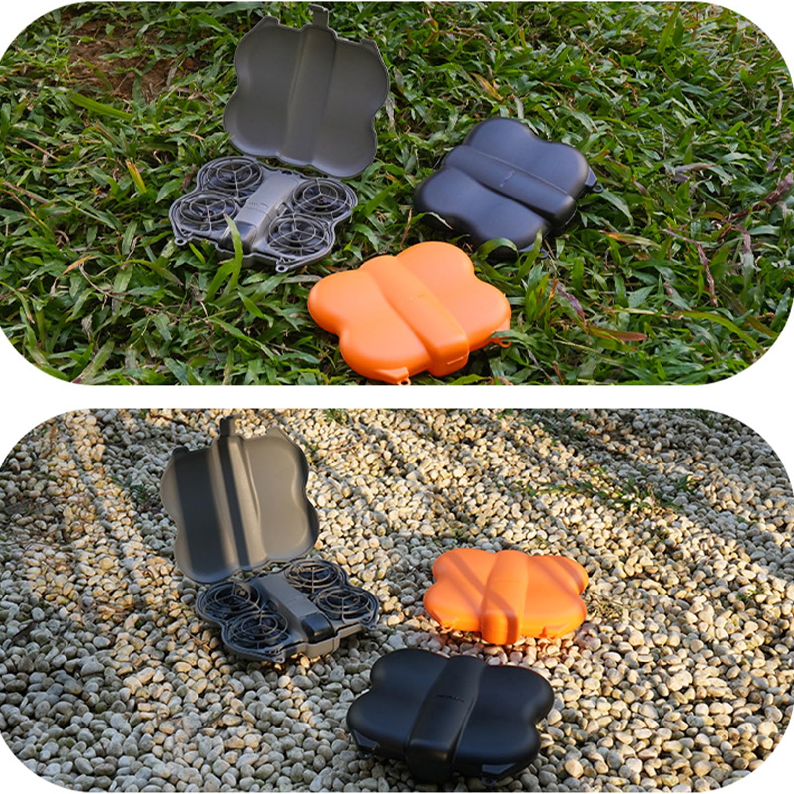 Étui Plastique pour DJI Neo 2 Étui de Transport Drone Sac de Protection Sac de Rangement Drone Accessoires pour DJI Neo 2, Compact Portable Léger (Blcak)