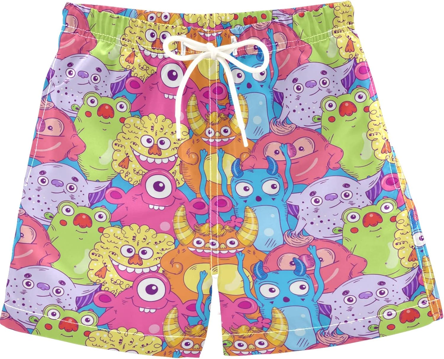 visesunny Funny Boys Swim Trunks Quick Dry Swim Shorts Kids Bathing Suits Boy Swimsuit Swimwear Size from 2T to 14/16
