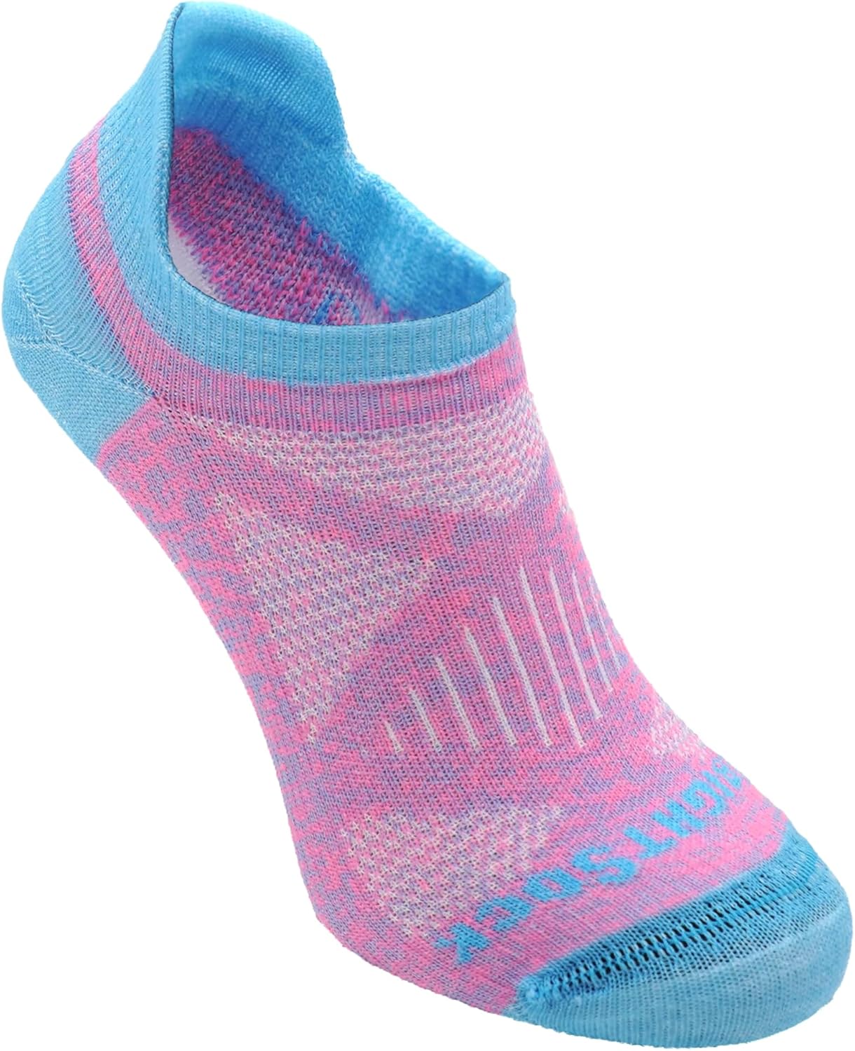 Wrightsock CoolMesh II Cushion Tab Running Socks for Men and Women – Eco-Friendly Anti Blister Socks - American Made