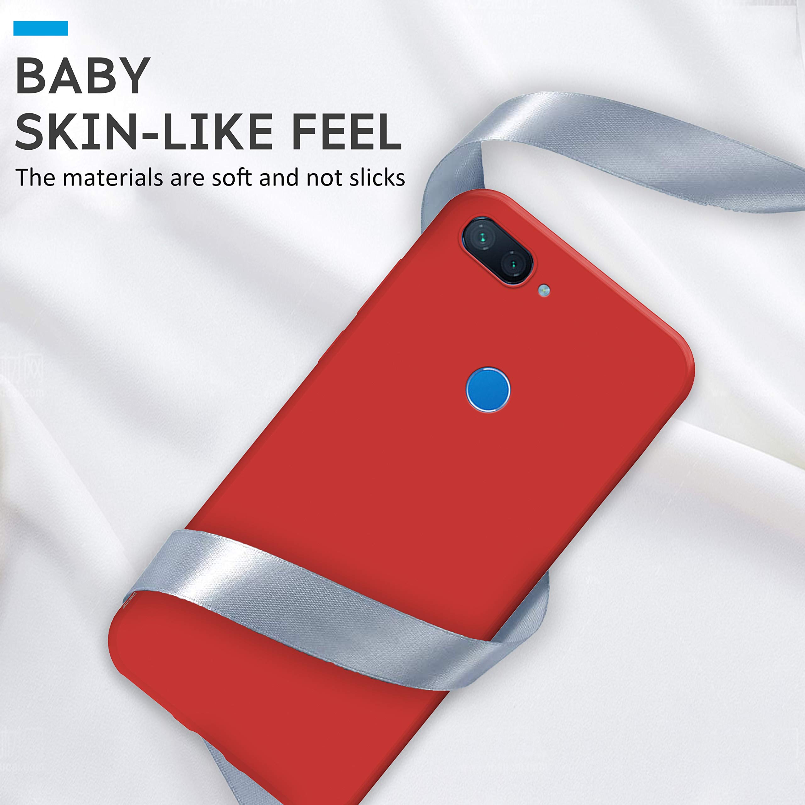 N NEWTOP Cover Compatibile per Xiaomi Mi 9, Custodia TPU Soft Gel Silicone Ultra Slim Sottile Flessibile Case Posteriore Protettiva (Nero