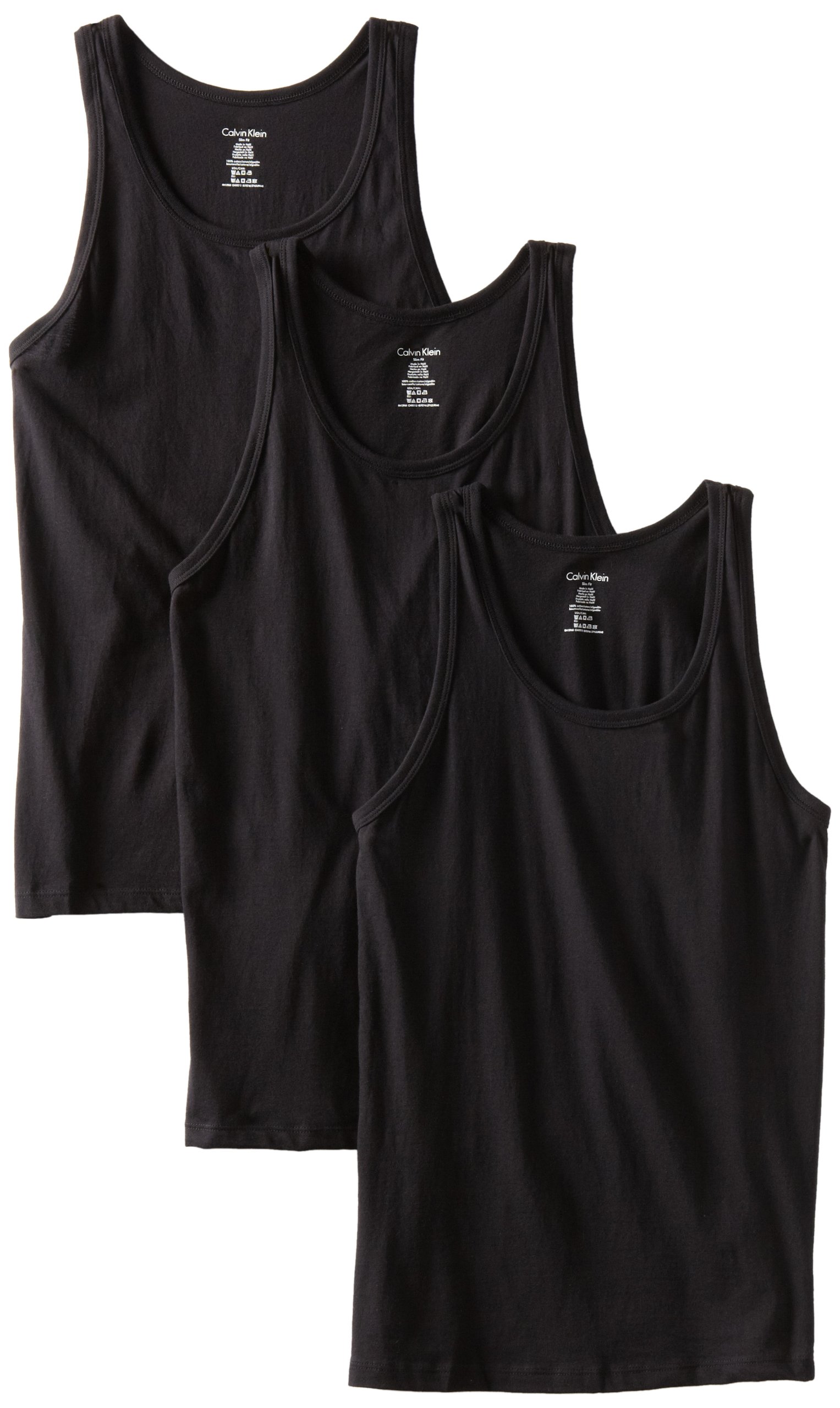 Calvin Klein Men's Slim Fit Body Tank(3Pack)