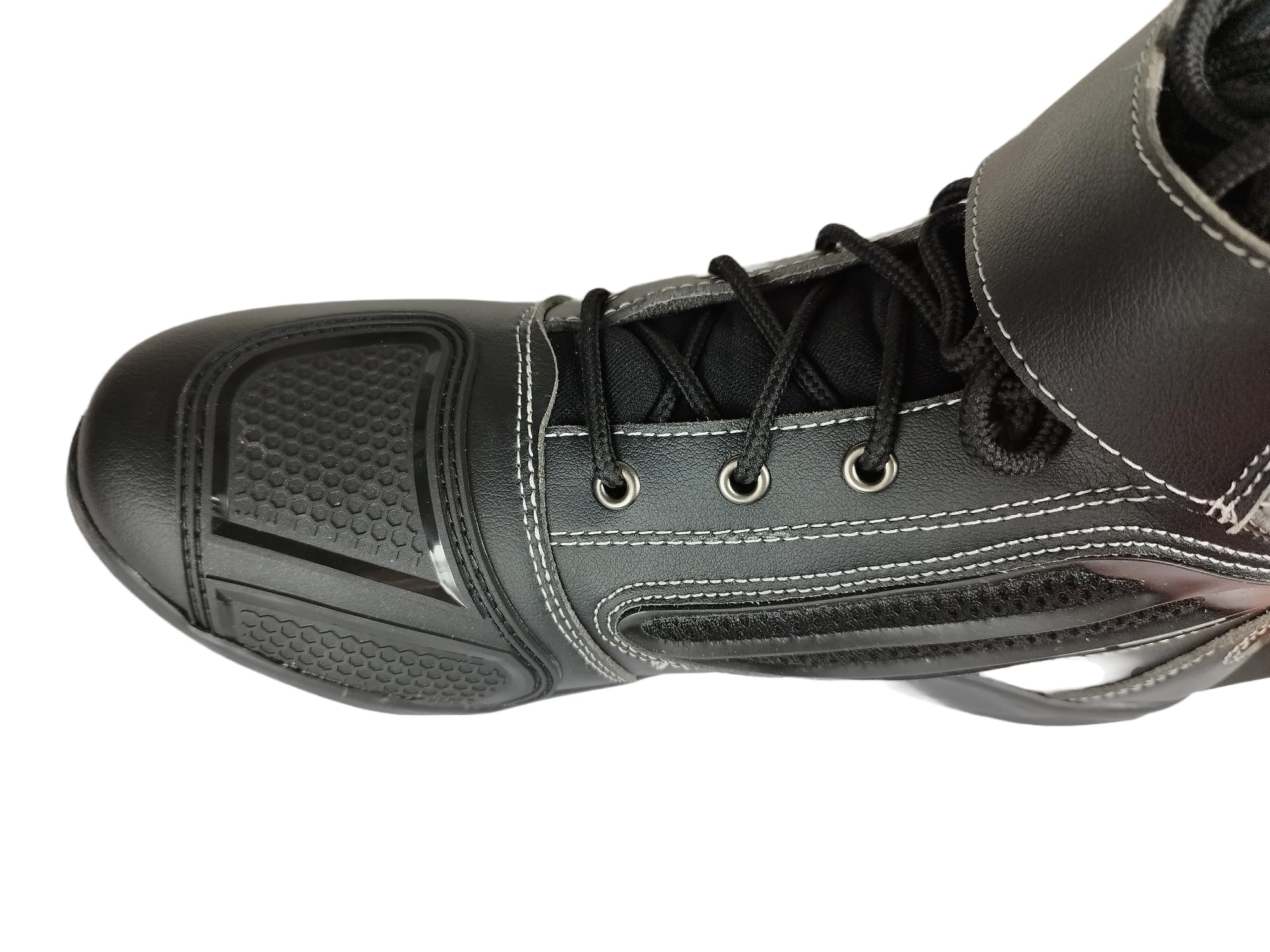 Scarpe Stivaletti Bassi da per Moto con Protezioni Unisex Uomo Donna Estivi Traspiranti Traforati