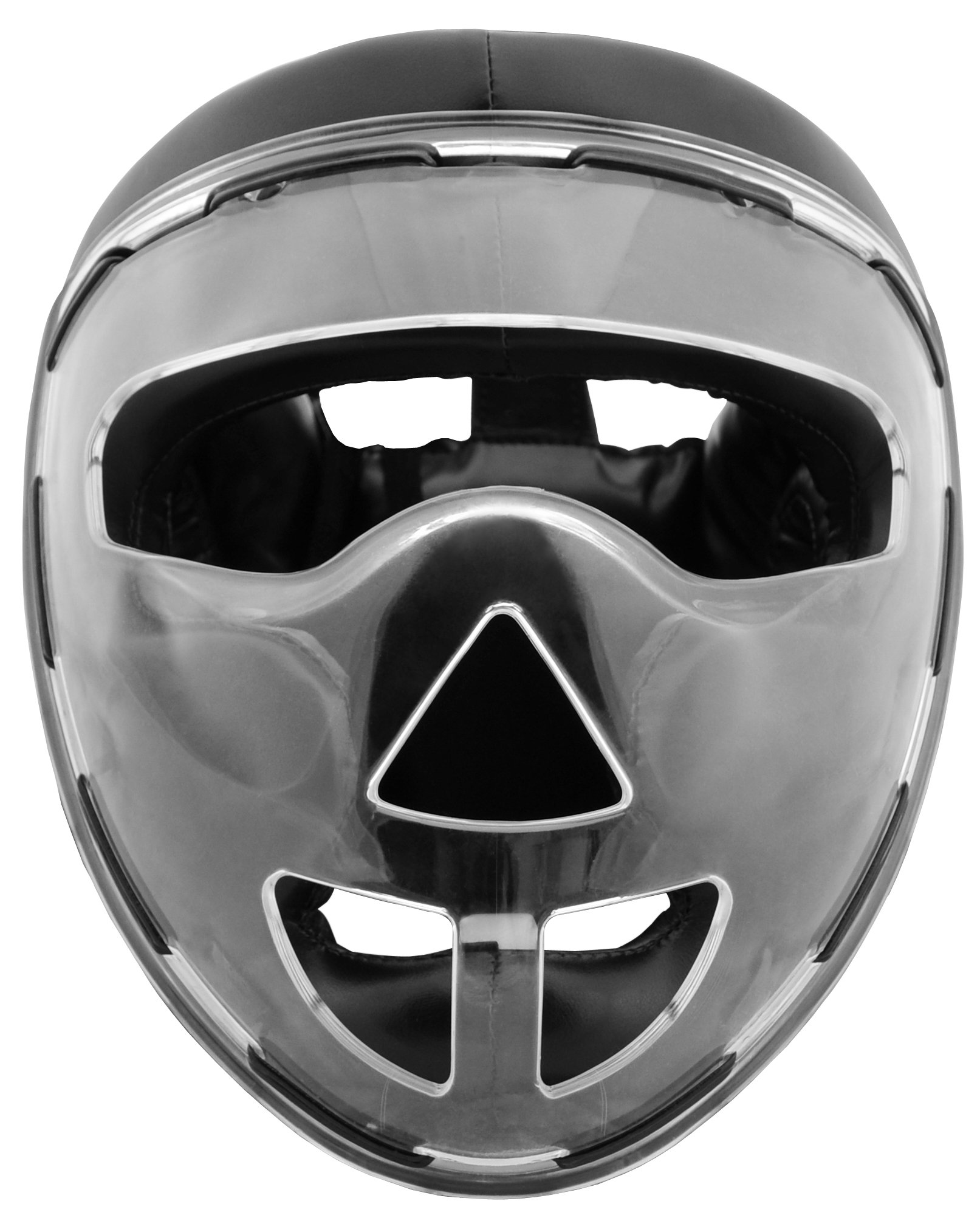 Bad Company Full Face Kopfschutz I Helm mit transparentem Visier I Gr. S - XL