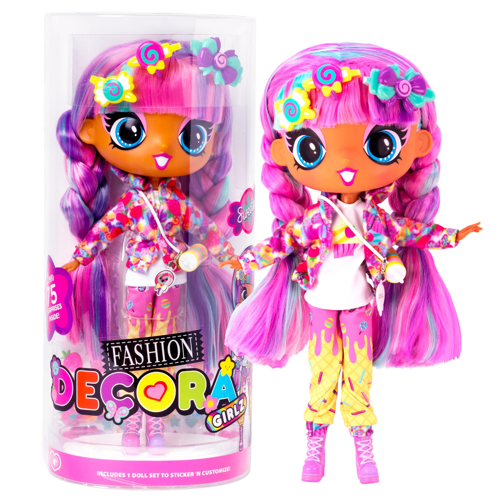 John Adams Decora Girlz, Multicolor, 11"