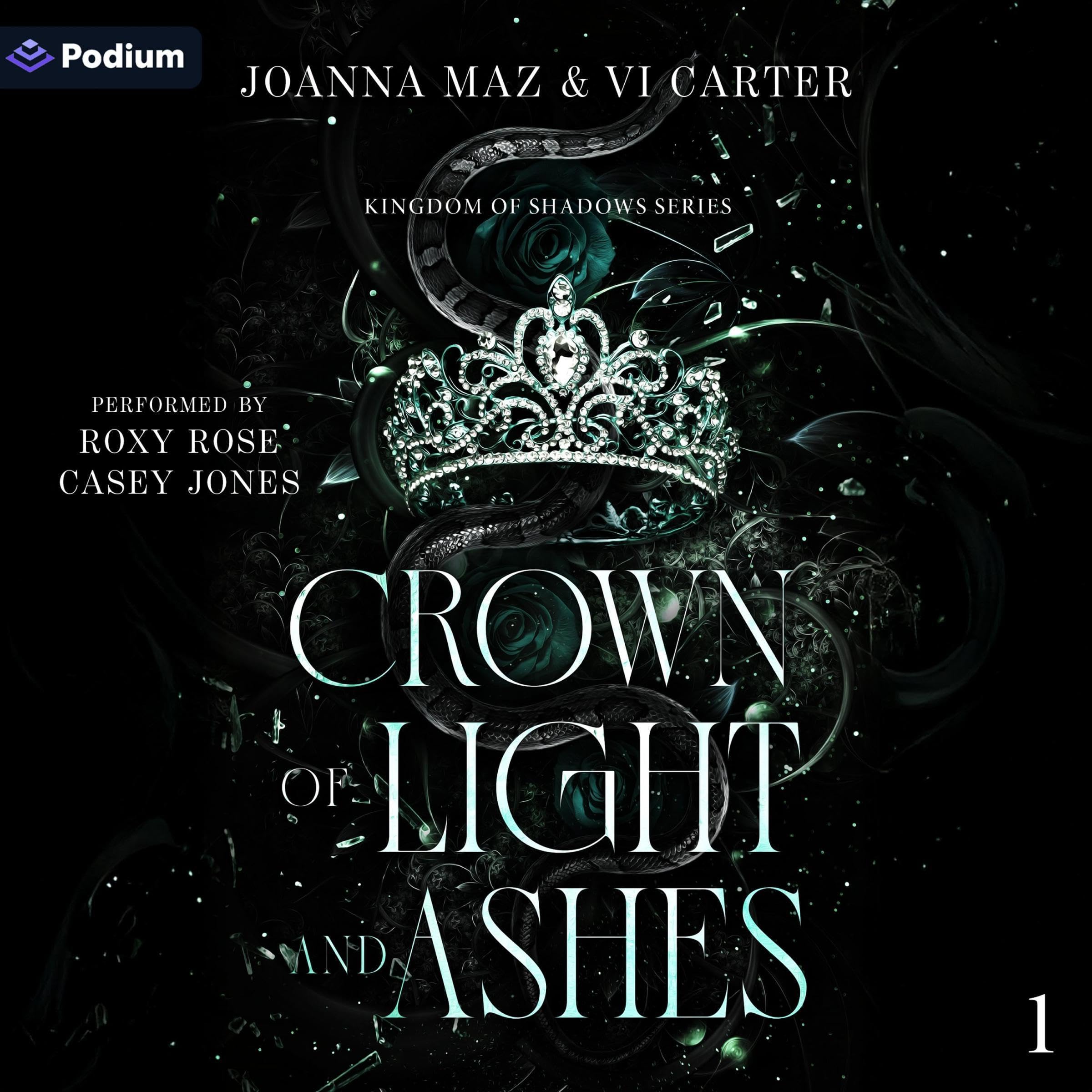 Cover art for Crown of Light and Ashes
