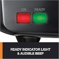 Vista 6 de KRUPS Máquina para hacer waffles belgas de 4 porciones: acero inoxidable, 5 niveles de tostado, señal de listo audible, platos removibles, 1200W