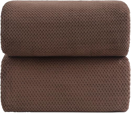 Miniatura 8 de YTYC Toallas, toallas de baño de gran tamaño de 39 x 78 pulgadas para adultos, toallas de baño de lujo, juegos extra grandes para baño, microfibra