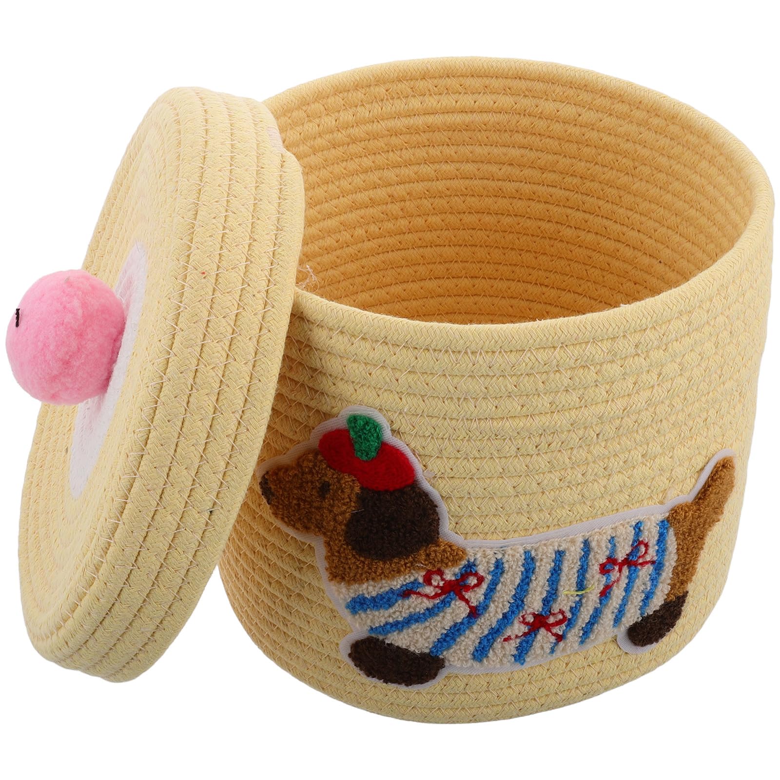 Panier pour organiser jouets en corde de coton dans la voiture ou la chambre d'enfant