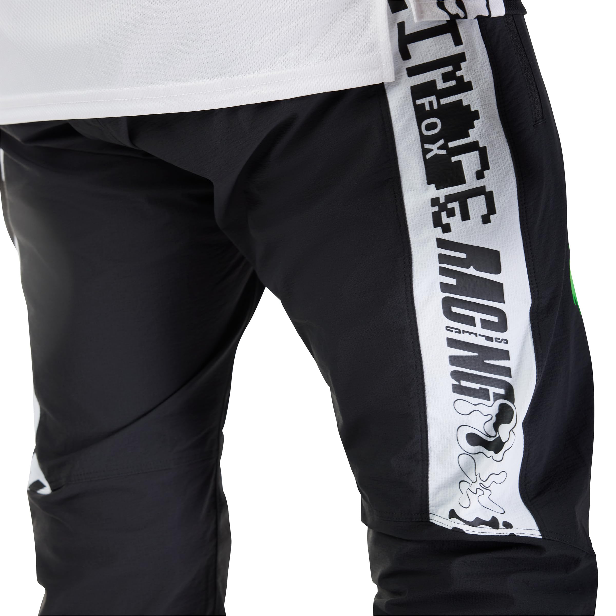 Fox Ranger Grid MTB Pantalones Largos, Negro, S