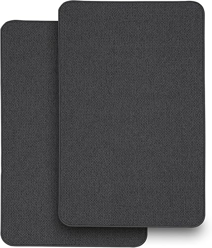 Miniatura 25 de Alfombra de baño antideslizante, ultrafina con parte trasera de goma, absorbente, de secado rápido, lavable a máquina, accesorios de decoración del