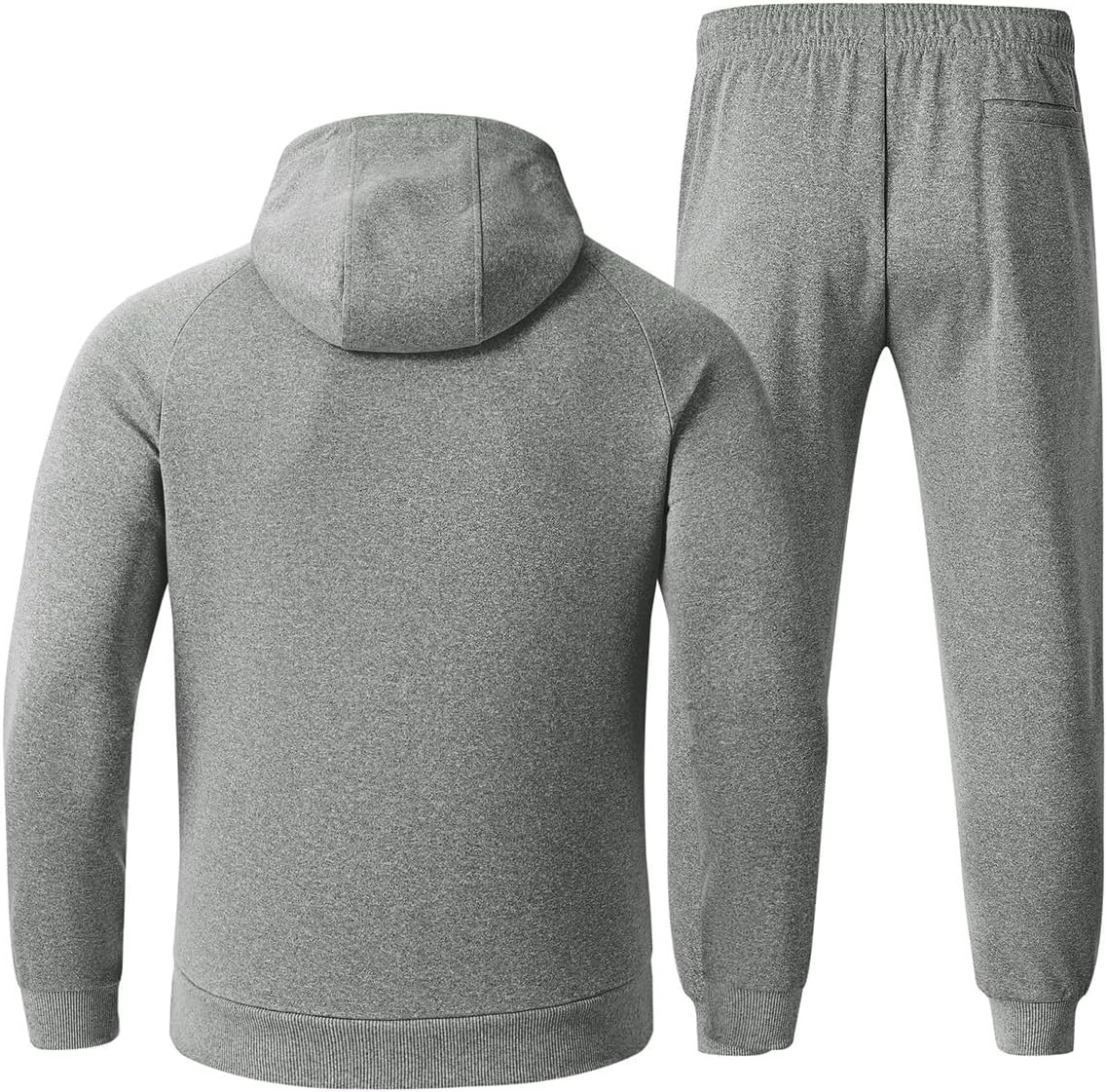 Rdruko Men's Sweat Track Suit Jogger Sweatsuits Tracksuits Workout Athletic Suit 2 Piece Set