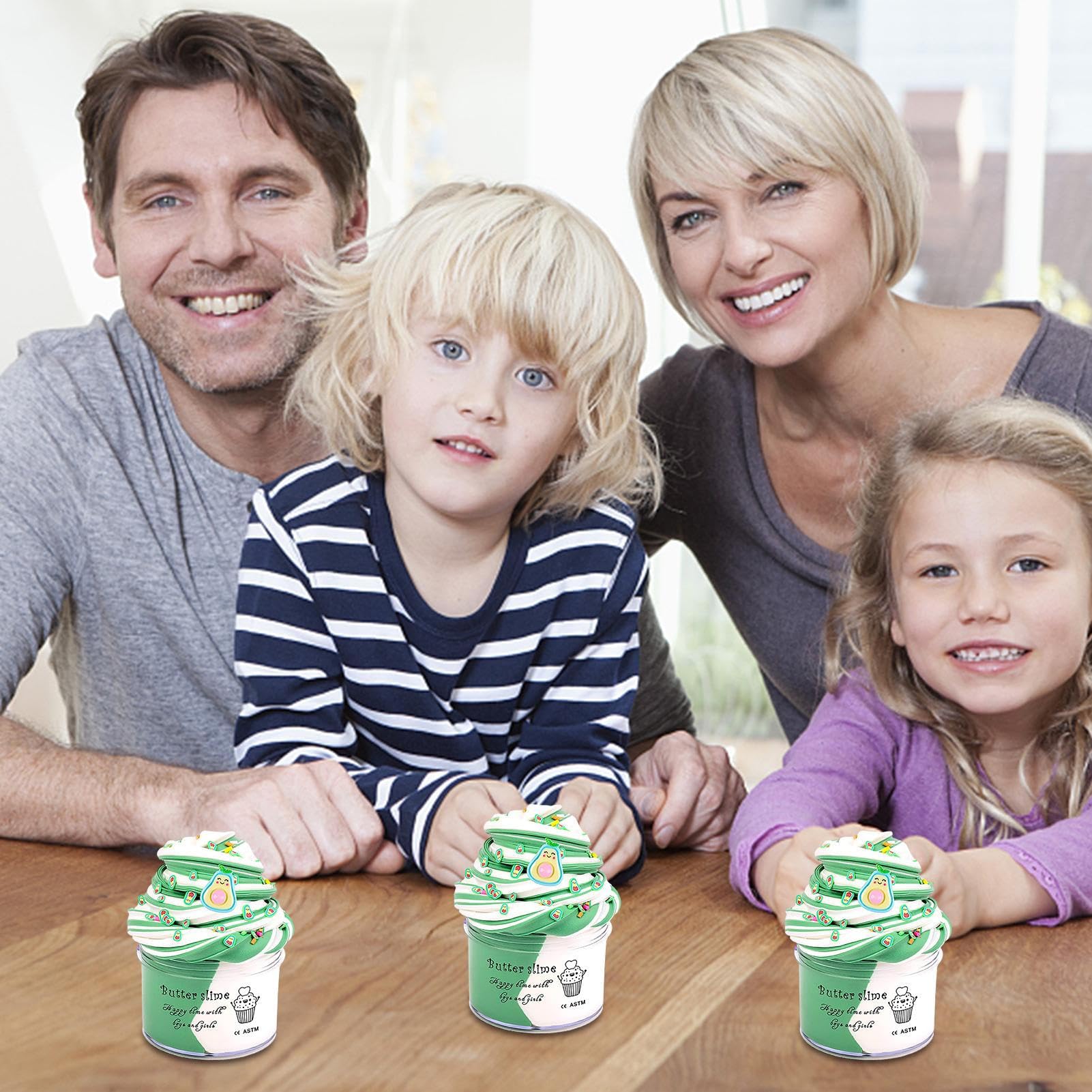 Amazon.co.jp: グリーンスライムのおもちゃ - スーパーソフト アボカド