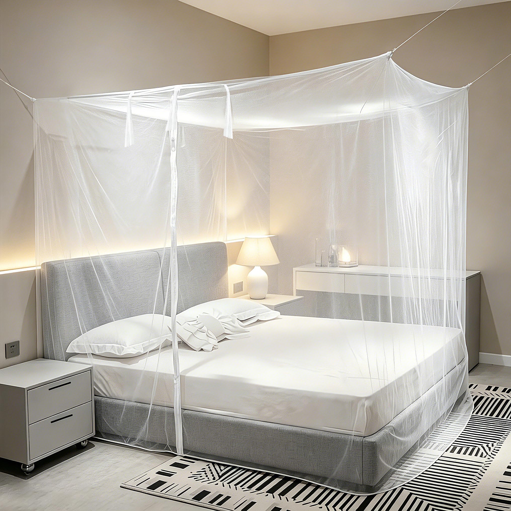 Photo 1 of Zsxrblum 4 Corners Mosquito Net