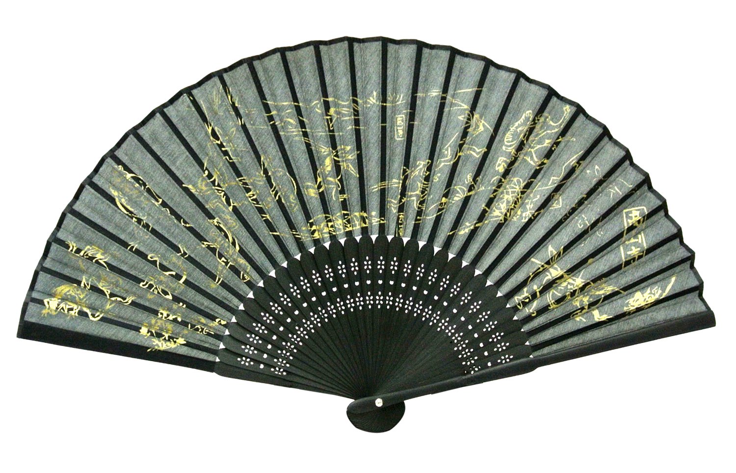 ファースト・アロー(FIRST ARROW) 扇子 鳥獣戯画 504-333 シルク
