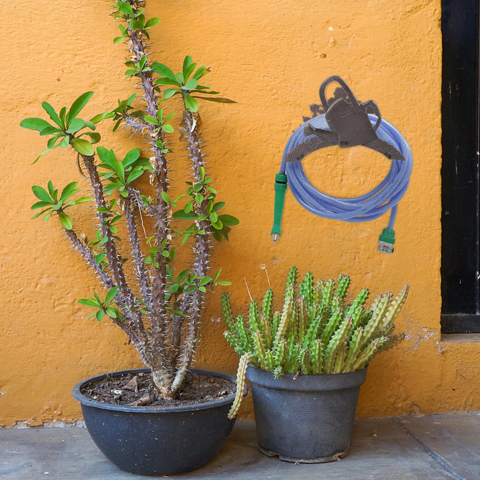 Crochet pour Support Mural Fonte, Tuyau D'arrosage Jardin
