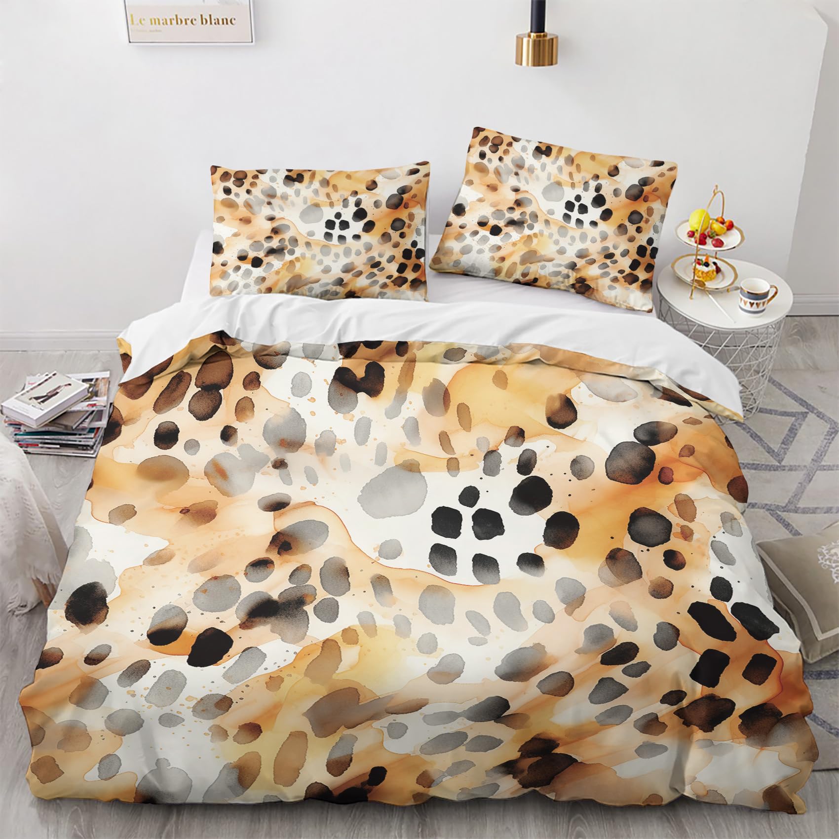 Housse de couette 160x200 enfant imprimée avec parure de lit douce