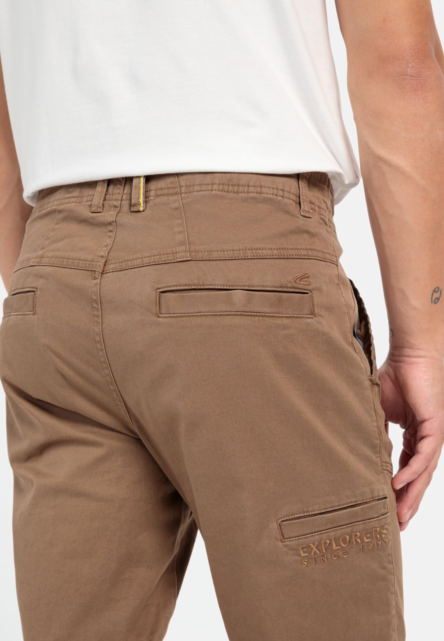 camel active Herren Tapered Fit Chino
