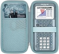 Vista 14 de co2CREA Estuche de transporte para Texas Instruments TI-84 Plus CE Python mejorado/TI-84/TI-Nspire CX II CAS/TI-Nspire CX II/TI-83 Plus/TI-89
