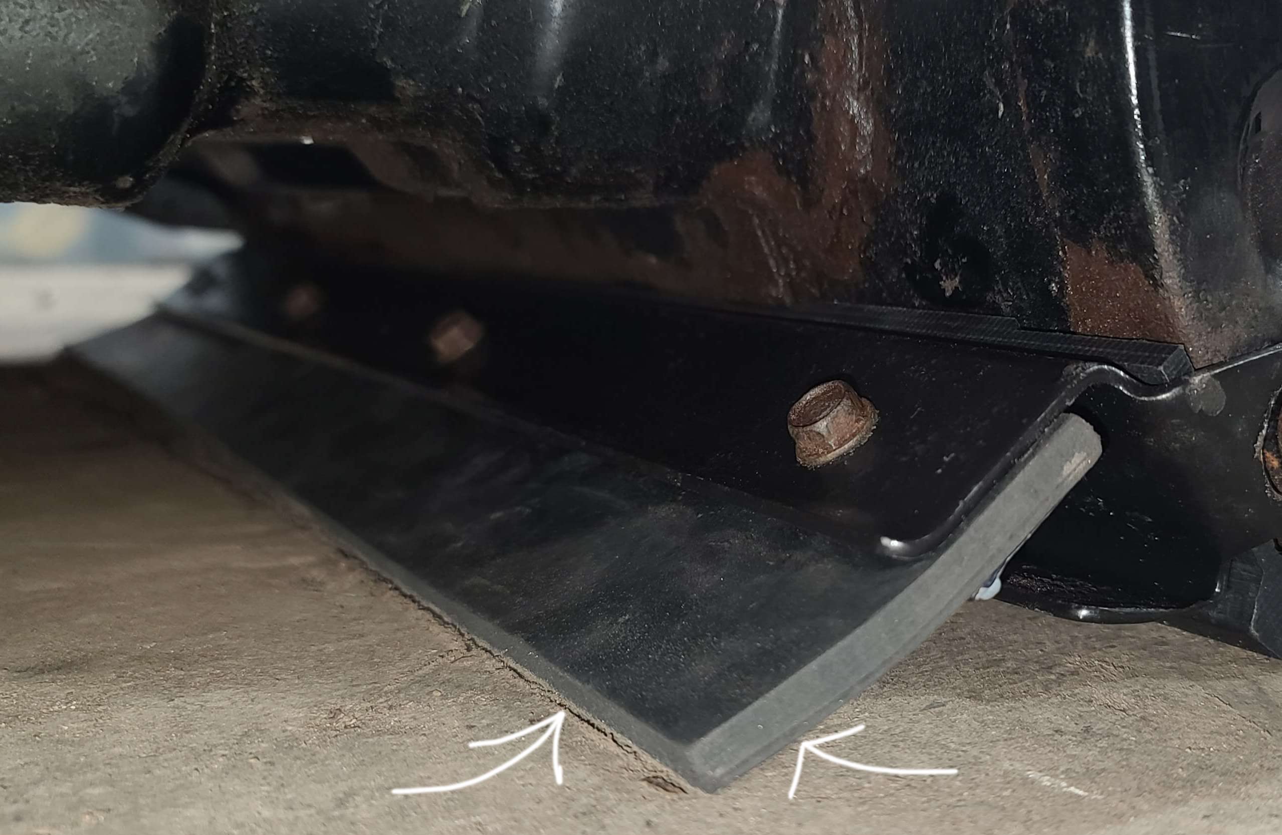 Rubber Shield Scraper Blade Compatible with Honda HS35 Snowblower Snow Blower 76215-730-000