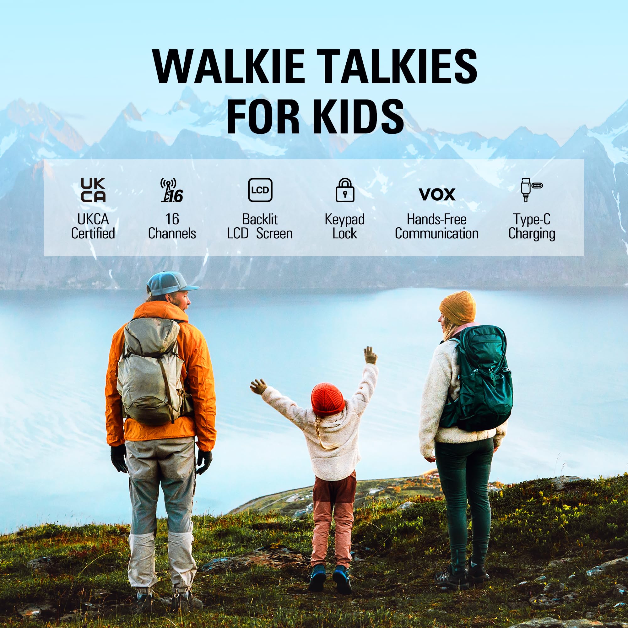 Talkpod Walkie Talkies for Kids 2 Pack - Image 2