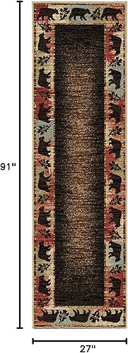 Miniatura 3 de Mayberry Rug s Fossil Creek - Alfombra de área, 2'3"x7'7", multicolor