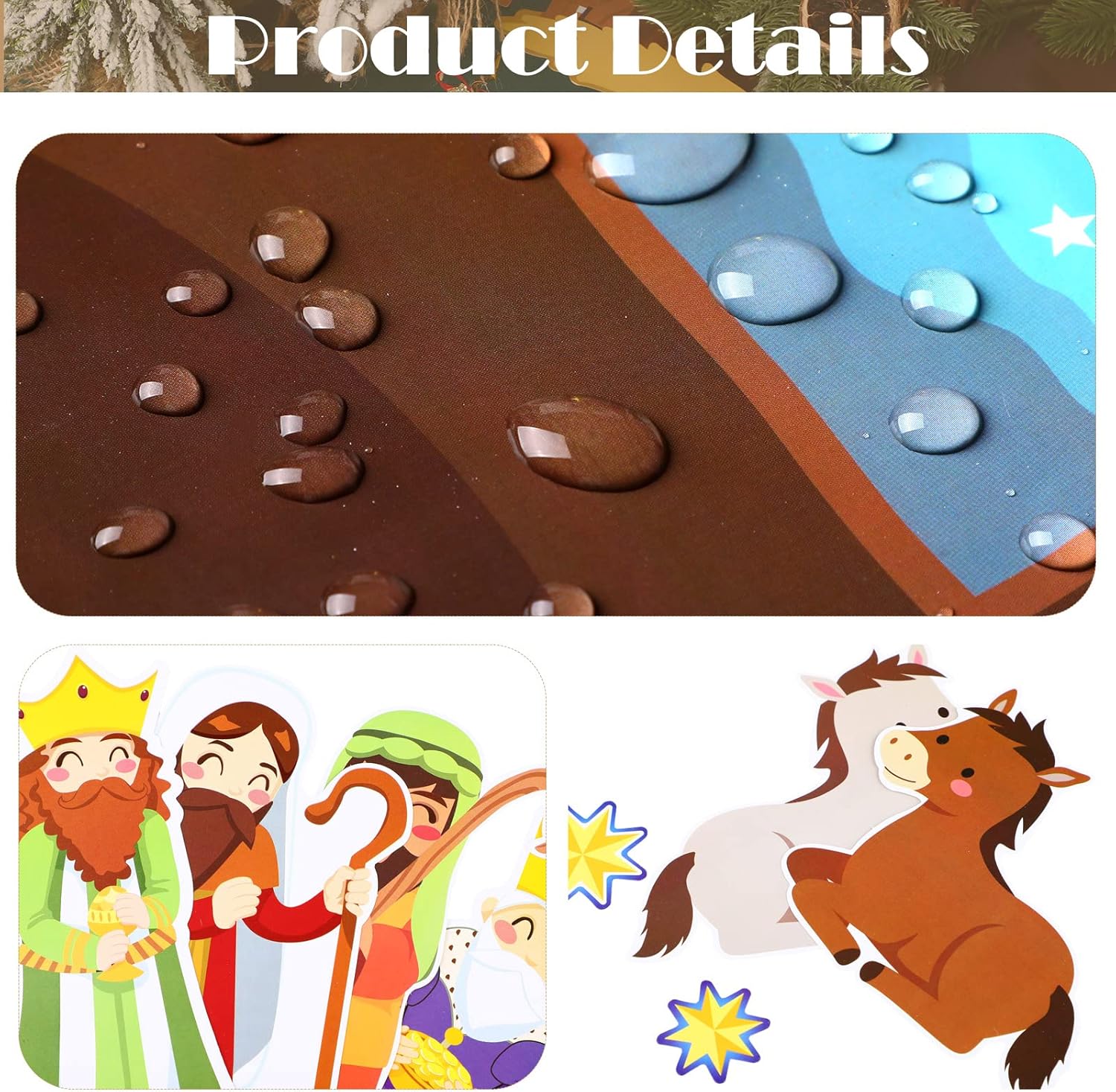 Buy 28 Pcs Christian Nativity Bulletin Board Set Nativity Bulletin