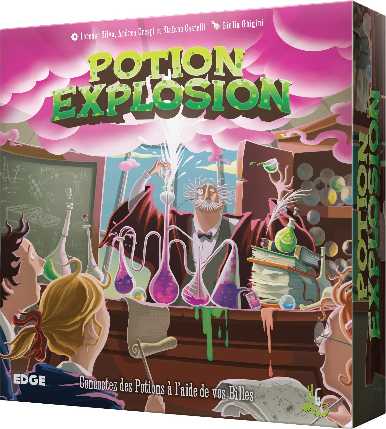 Asmodee Edge | Potion Explosion | Jeu de société | À partir de 8 Ans | 2 à 4 Joueurs | 30 à 45 Minutes