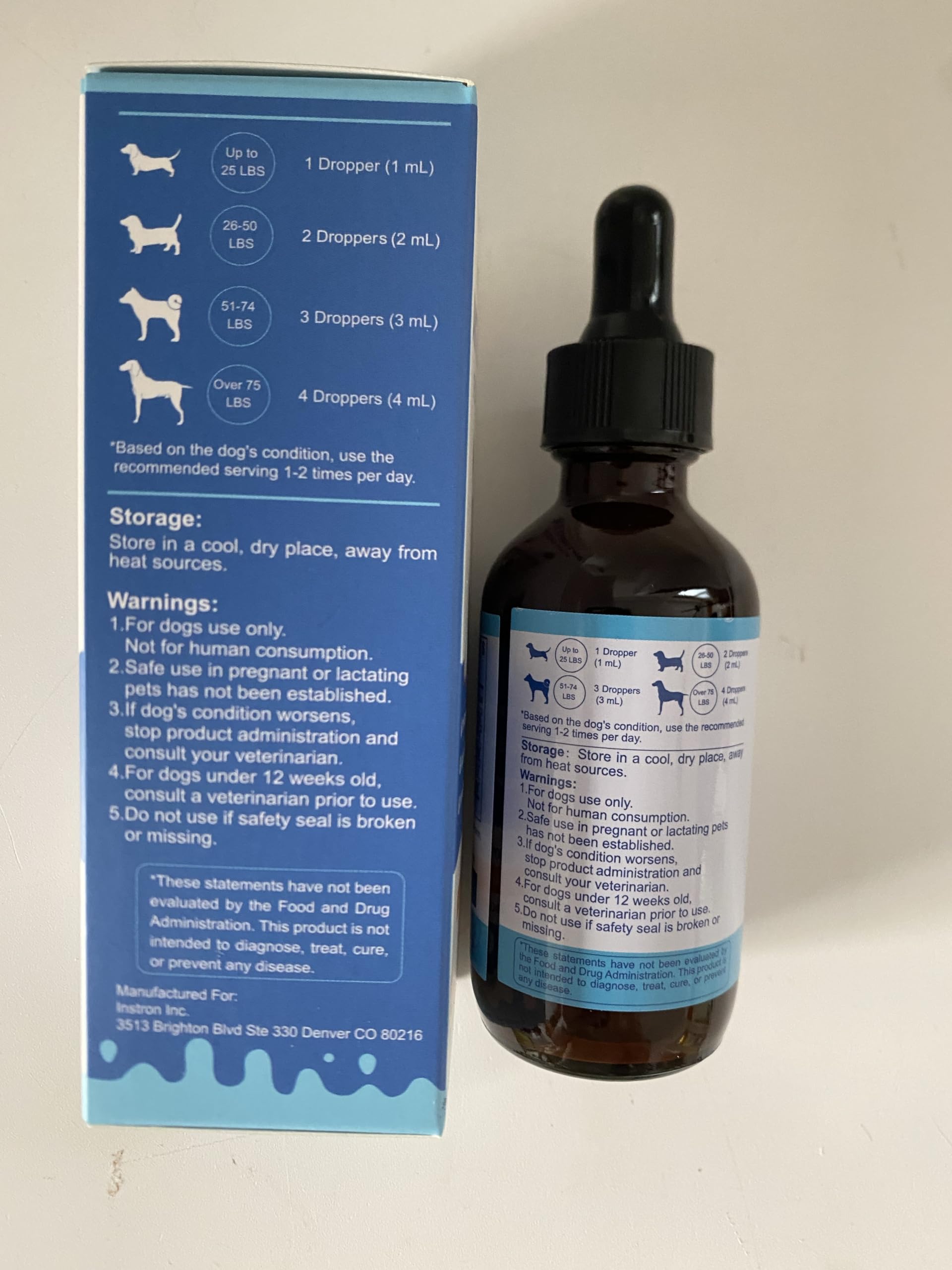 Antibióticos naturales para perros - 60ML gotas para la tos para perros - Alivio de picazón en la piel - Alivio de alergias - Fortalecimiento del sistema inmunológico - Con ingredientes