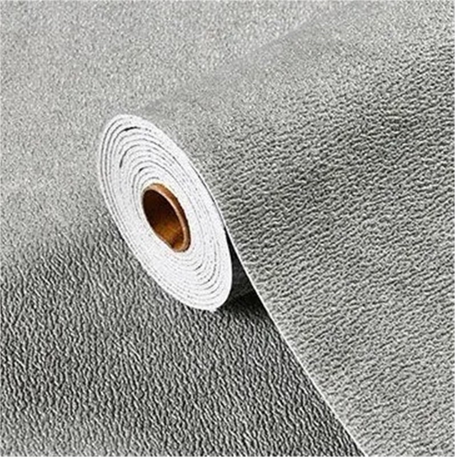 Papier peint autocollant en mousse XPE Diatom grey 50cmx10m pour rénovation murale