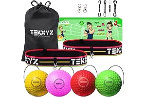 TEKXYZ KidTe Reflex Ball for Family Fitness