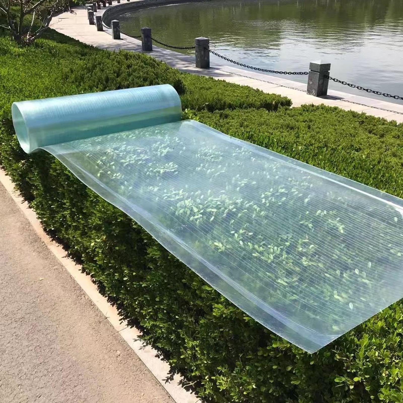 Tablero Cubierta Iluminación Natural, Panel Techo Plástico Polivinílico