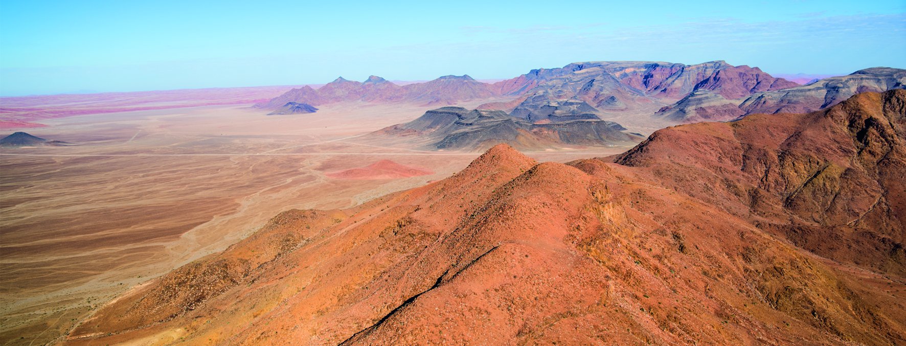 The Namib Desert: Art, Structures, Colors